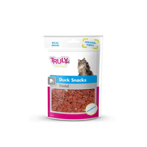 Truly Cat Treat Dental Duck Snacks 50gm