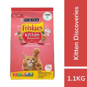 Purina Friskies Kitten Discoveries Cat Food 1kg